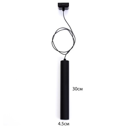 SLIM SLIM SLIM "Tuba" LED 12W 3000K-6000K 48V CRI90 Black 4.5x4x30cm-10