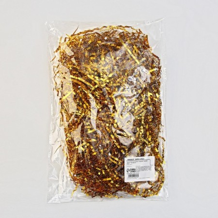 Filler for balls and gifts, packaging, Golden Sunset, 15 x 26 cm