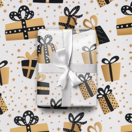 Glossy packaging paper "Big Gifts", 70 x 100 cm