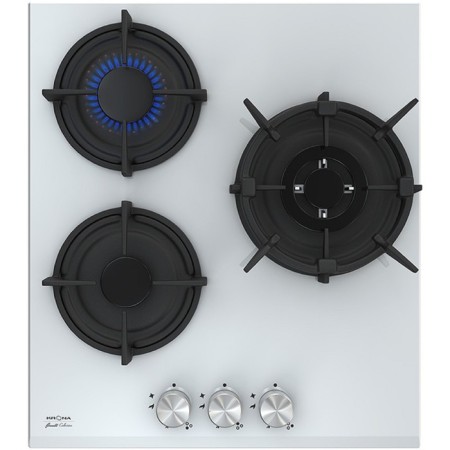 Hon surface Krona Fiero 45 WH, gas, 3 burners, 45 cm, white