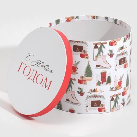 A set of gift boxes 5 in 1 “Cozy New Year”, 13 x 14–19.5 x 22 cm, New Year-6