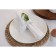 Ring for napkins “Bunny”, 9.1 × 4.3 × 10.5 cm, white color