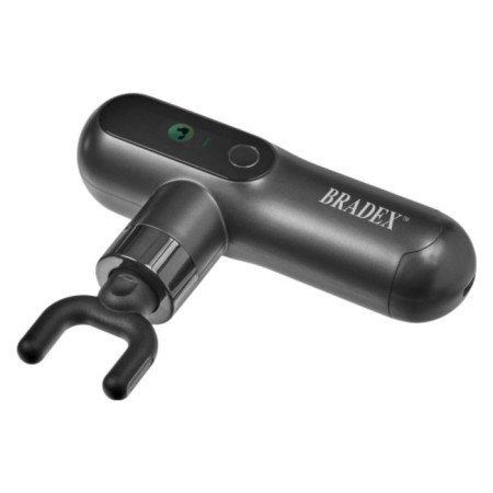 Body massager KZ 1425, electric, percussion, 20W, 3 modes, 4 nozzles, from the battery,-2