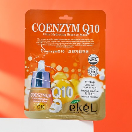 Facial mask with Coenzym Q10, Ekel, 25 ml
