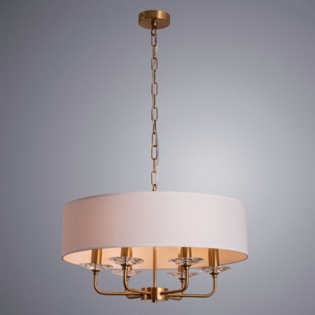 Jennifer chandelier, 6x60W E14, bronze color-1