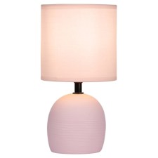 RIVOLI SHERON 1CHA14, 40 W Cramics Pink with a lampshade