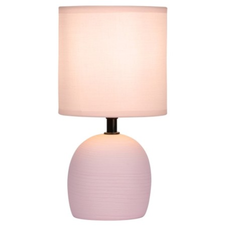 RIVOLI SHERON 1CHA14, 40 W Cramics Pink with a lampshade