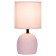 RIVOLI SHERON 1CHA14, 40 W Cramics Pink with a lampshade