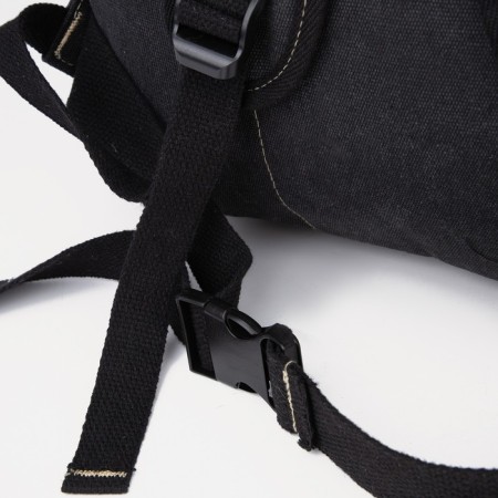 Tourist backpack, 60 l, lightning department, external pocket, black color-7