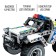 Designer inertial "Police jeep", 199 parts