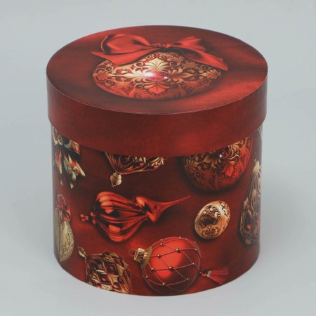 A set of gift boxes 5 in 1 “Classic New Year”, 13 x 14–19.5 x 22 cm, New Year-17