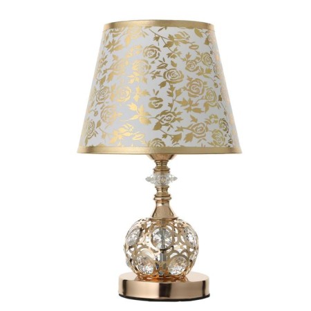 Highlight lamp with LED 58081/1 E27 40W Gold 20.5x20.5x35.5 cm Risalux-6
