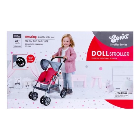 Stroller for dolls, a metal frame, summer-8