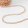 A bag for a bag, iron, 5 × 7 mm, 10 ± 0.5 m, gold color