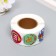 Stick Paper "Motivating animals" d = 2.5 cm 500 pcs in a roll 3x6x6 cm