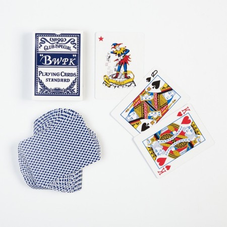 Paper Paper Cards BWPK, 55 pcs, 260 g/m2, blue, 6.3 x 8.8 cm-1