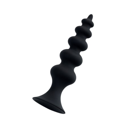 Anal traffic jam Popo playfa indi, silicone, black, 11.5 cm, d 2.9 cm-4