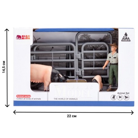 Set of figures "on the farm", 6 items-1