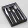 A set of cutlery of stainless steel Magistro Giant, 4 objects, silver color