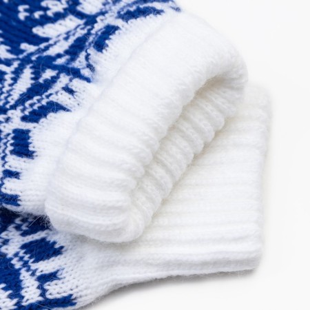 Women's socks, blue color, size 23-25-2