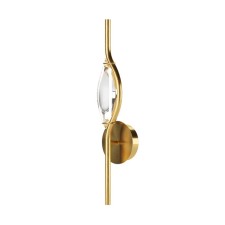 Bra Maytoni Mod347wl-L8BS3K Foresight, 140x1110x600 mm, LED, 8W, 480LM, 3000K, Brass color
