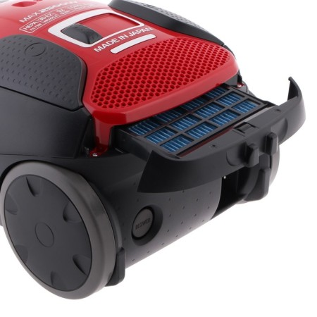 Vacuum cleaner Panasonic MC-CJ919R, bag, 2500 watts, 6 l, 60 dB, red-8