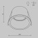The built-in lamp Technical DL049-01B, 1x50W, 6.8x6.8x5.4 cm, GU10, Black Color Black