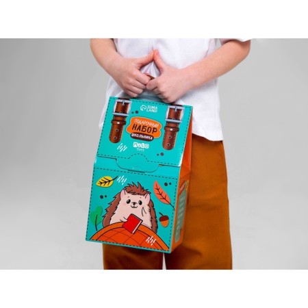 Gift set with a soft toy "Hedgehog", 7 items-8