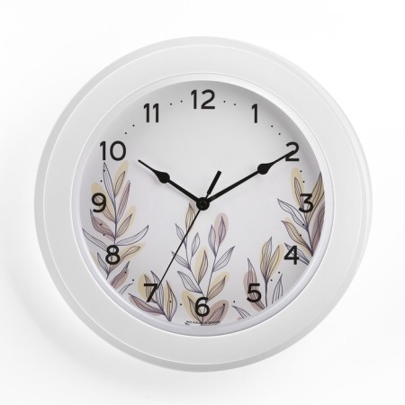 Wall clock, series: interior, "leaves, d-30 cm