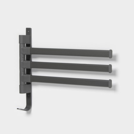 Loft towel holder, 3 knitting needles, black color-5