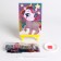 Diamond mosaic with partial filling on the stand for children "Funny Unicorn"