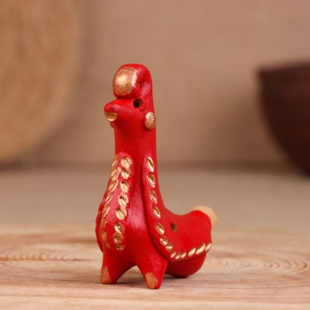 Abashevskaya toy "Kurochka", 8x3x8 cm, Vorozheikin V.A.-4