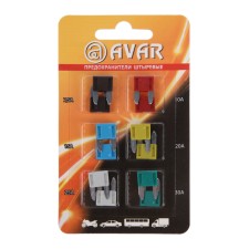 Avar Avar Avar Set of Avar Mini, 7.5 - 30 A, 12 pcs