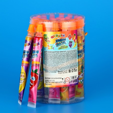 Jelly -like dessert "Frutisk" - toothpaste, assorted, 33 g