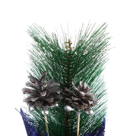 New Year's composition "Silver bump, Christmas tree"-2