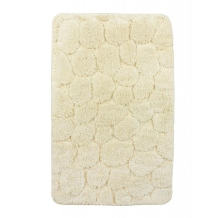 Bathroom mat "Milena", 50 x 80 cm, beige color