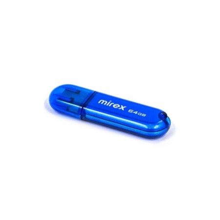 Flash drive Mirex Candy Blue, 64 GB, USB2.0, th Up 25 MB/s, PBU up to 15 Mb/s, blue-1