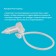 Children's nasal aspirator "clean nose", plastic tip, from 0 m.