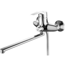 Fashun A2263 bath mixer, one -leaf, pour 320 mm, with a shower set, chrome