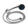 Juguni bathroom mixer with shower, with s-splash