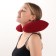 Pillow for the neck is road, inflatable, 42 × 27 cm, color mix