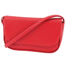 Women's bag B2772-77110, red color, artificial leather, 20x6x11 cm
