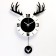 Watch walls, series: pendulum, "hunter", smooth move, 37x52 cm