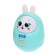 Musical Nevalyashka "Sweet Bunny", Sound, Light, Blue Color
