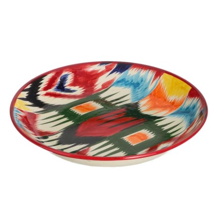 Largan Rishtan ceramics "Atlas", 25 cm, multi -colored-3