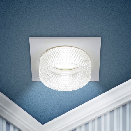 Lamp built -in era DK110, IP20, 12W, 80x80x45 mm, white/transparent color-3