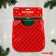 New Year's bib for “Best baby”, waterproof on Velcro, with a pocket, gift packaging, crumb I