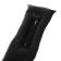 Insert between seats, artificial leather, black
