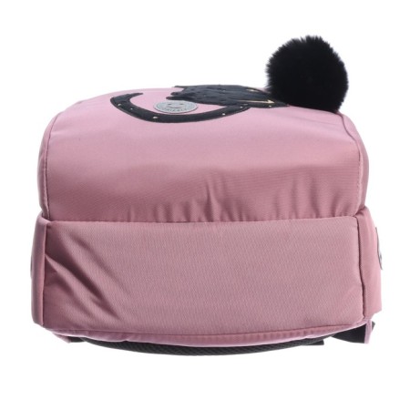 School backpack, 39 x 26 x 17 cm, Grizzly, ergonomic back, pink-6