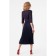 Women's dress, size 42, blue color